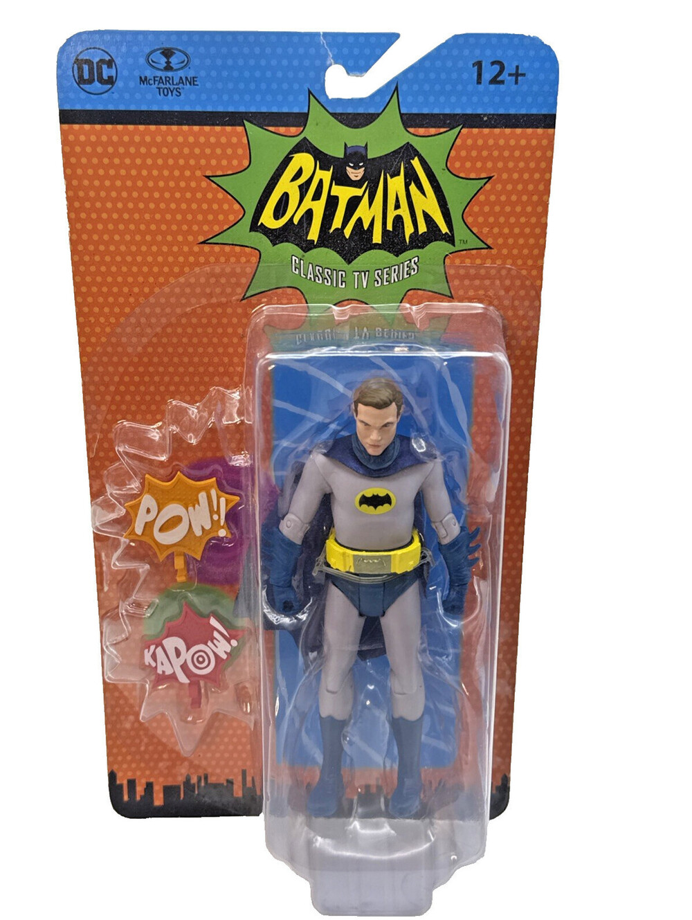 McFarlane Batman 66 Unmasked Adam West Classic TV Series 6” Figure NIP